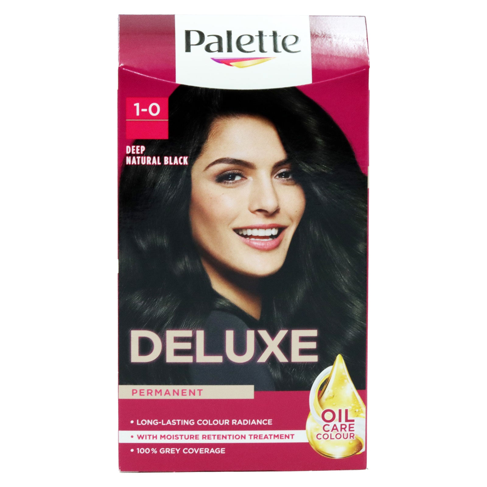 Palette Deluxe Permanent Hair Colour Deep Natural Black 1-0 | High Quality Hair Care Product Online - Product Image Palette Deluxe Permanent Hair Colour Deep Natural Black 1-0 | High Quality Hair Care Product Online - Product Image